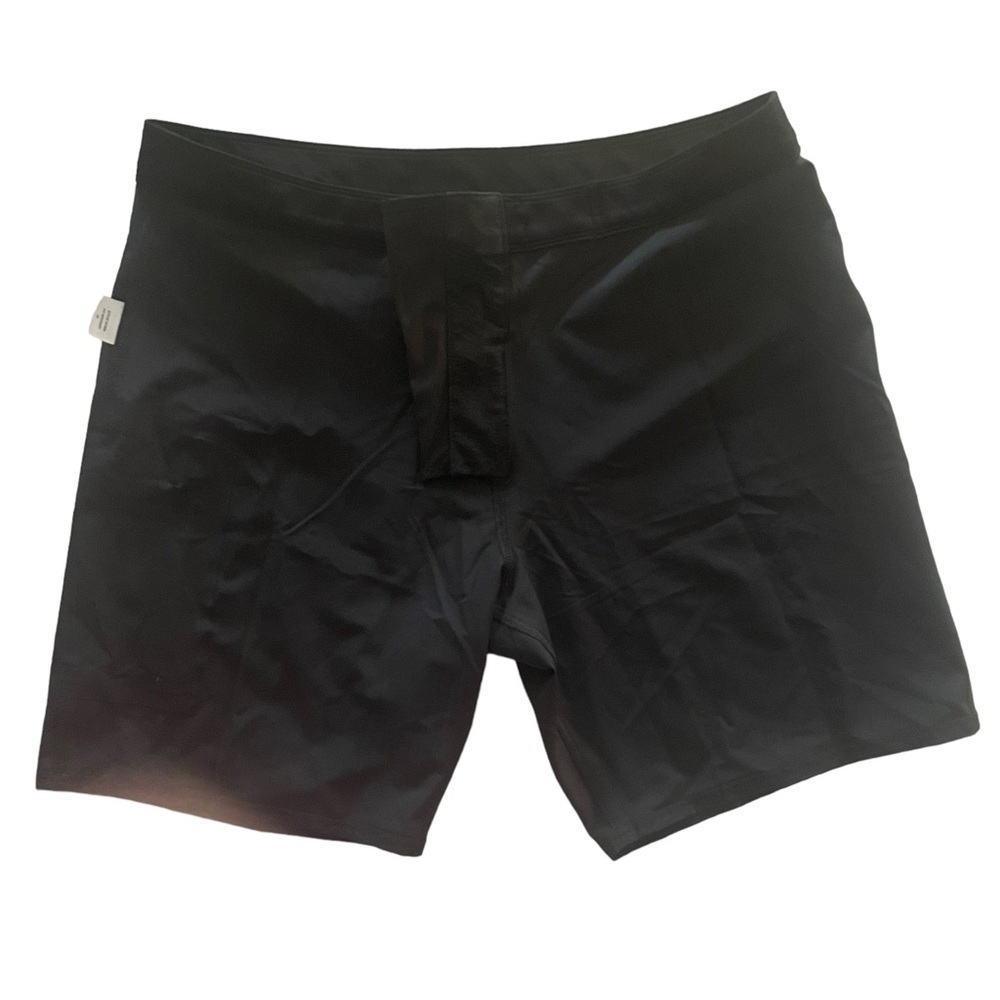 Vuori Infinity Boardshorts Black Vintage Ocean Print Black Gray Size 34 NWOT - Picture 4 of 12